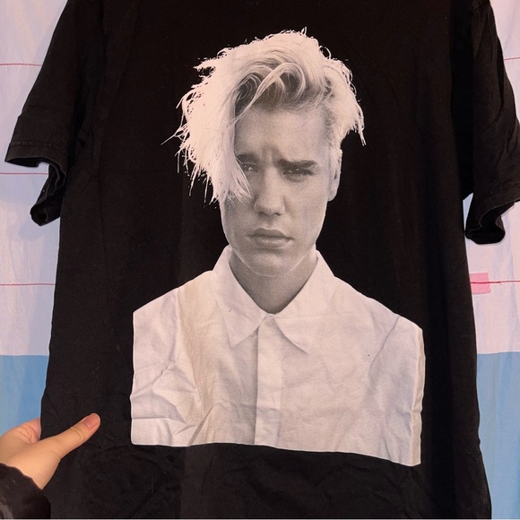 Justin Bieber Purpose World Tour Concert H&M Shirt! - Picture 2 of 4